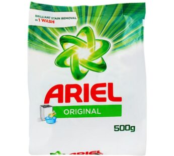 Ariel – Original Washing Powder – Laundry Detergent – 500g – 6 packs