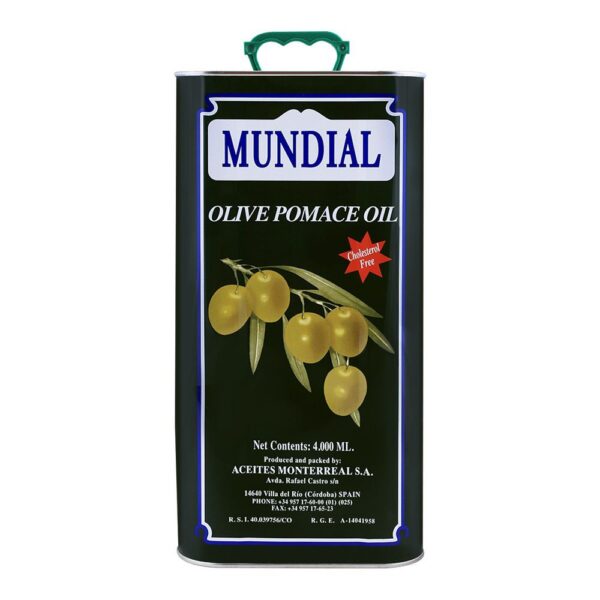 Mundial - Spanish - Pomace Olive Oil - 4400 ML (4.4 L)