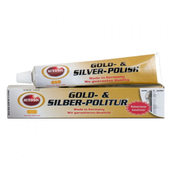 Autosol - Gold & Silver Polish - 75ml Tube - #1050