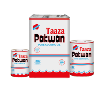 Taaza – Pakwan – Pure Cooking Oil – 16 Litres Tin