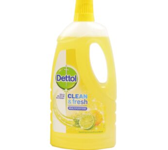 Dettol – Multipurpose & Surface Cleaner – Clean & Fresh – Lime & Lemon -1000 ML (1L) – Imported