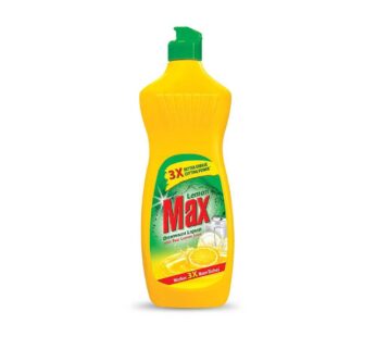 Lemon Max – Dishwash Liquid Bottle – 475ml – 6 Pack