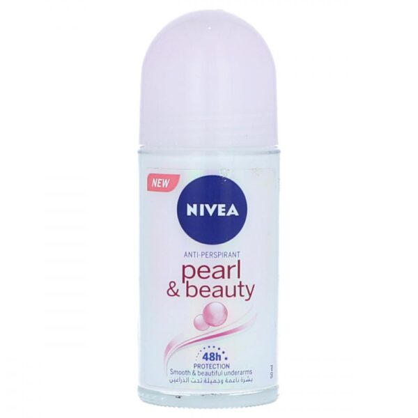 Nivea - Pearl & Beauty - 48H - For Women - Deodorant Roll-On - 50 ML(1.7 fl)