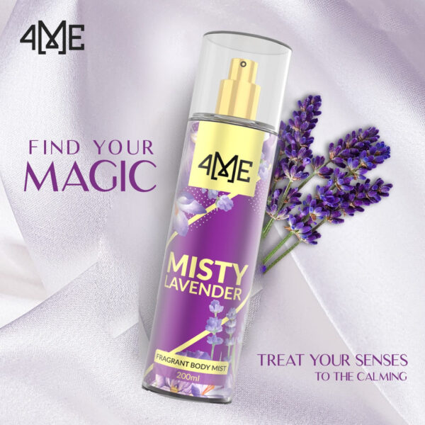 4ME - MISTY LAVENDER - Body Mist - 200ML - Image 3