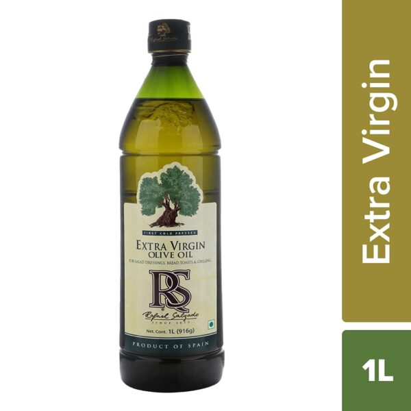 Rafael Salgado (RS) - Olive Oil - Extra Virgin - 1 Litre - Glass Bottle - Image 2