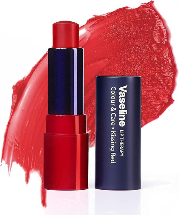 Vaseline - Lip Therapy - Color & Care - Kissing Red - 4.2 Gm - Image 2