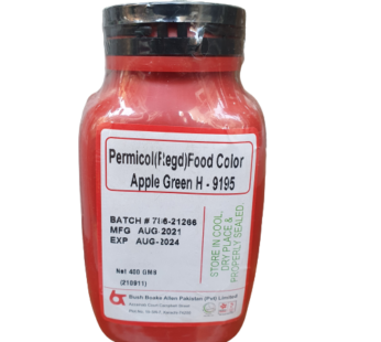 Bush Boake Allen – Apple Green H9195 -Water Soluble Permitted Food Colour – 400g