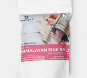 Pink Himalayan Salt by Chawal Wale – Extra Fine Grain – 500 gm