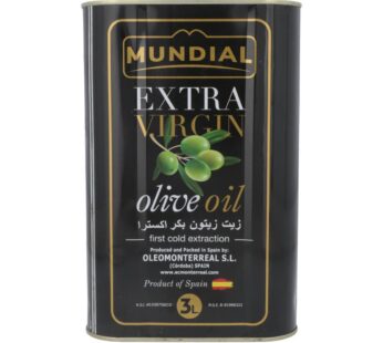 Mundial – Spanish – Extra Virgin Olive Oil – 3L (3000 ML) (TIN)