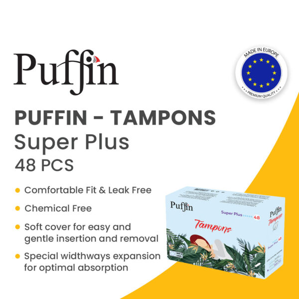 Puffin - Tampons - Super Plus - 48 pcs - Image 2