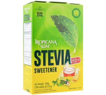 Tropicana – Slim – Stevia Sweetener – Sachet – 100-Pack